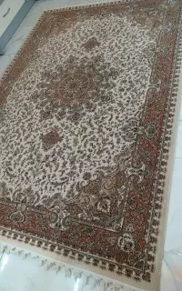 یک جفت فرش ۶ متری مشهد نخ آلمانی