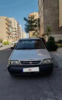 پراید مدل 88نقره ای دوگانه