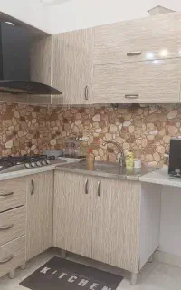 کابینت دست دوم به همراه سینک و گاز و هود