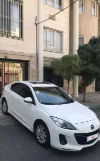 مزدا 3 مدل ۹۵ تیپ ۴ بیرنگ .