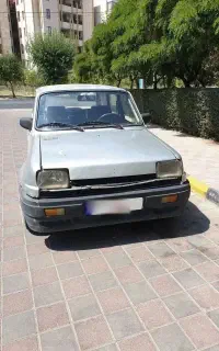 رنو پی کی مدل ۸۶ بدون رنگ سقف و ستون