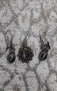 نیم ست نقره