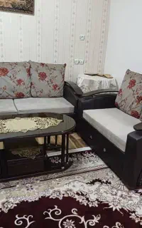 پارچه و ابر و بالش تازه عوض شده