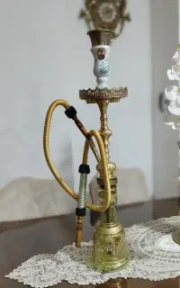قلیان برنزی شاه عباسی