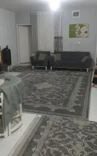 گلیم فرش 12و ۳متری طوسی