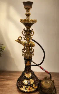 قلیان برنجی عتیقه
