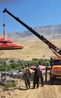 خدمات جرثقیل کفی ده تن وپنج تن
