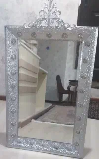 فروش آینه نقره ای نو وفابریک