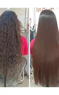 اموزش کراتین و اکستنشن مو