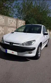 پژو ۲۰۶ sd v8 مدل ۱۳۹۶