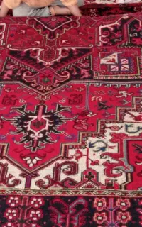 فرش نیمه کاره