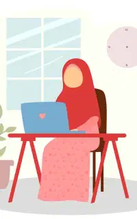 کار در منزل بانوان با گوشی توی دستشان