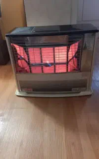 بخاری گازی بدون دودکش سفالی