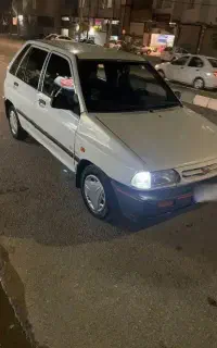 پراید هاچبک مدل82 کارت سوخت فعال