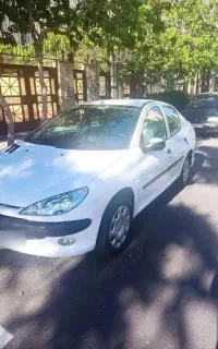 پژو ۲۰۶ صندوقدار تیو فایو مدل ۱۴۰۰ سفید