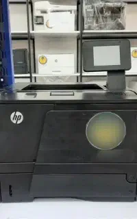 فروش پرینتر hp 401 dn چاپ دورو صفحه لمسی در حد نو