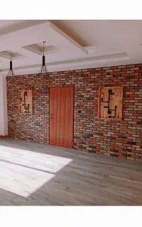 اجرای آجرنما،کاشی قرآنی و شومینه