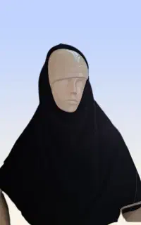 مقنعه کرپ میتسوبیشی