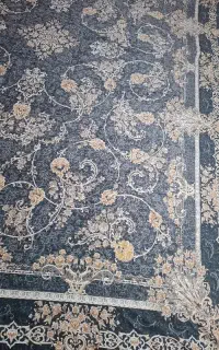 دوتا روفرشی کش دار ۱۲ متری مخمل ترک