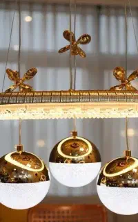 لوسترمدرن وارداتی اصل LB00475 سهگوی طلایی