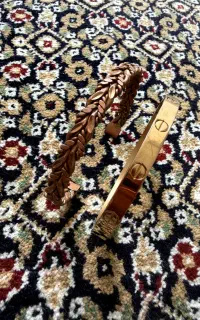 دستبند استیل و مسی