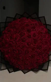 دسته گل رز ربانی