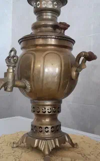 سماور زغالی برنجی