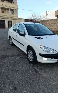 پژو 206 sd مدل 98 بدون رنگ