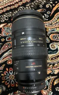 Lenz NIKKOR 80-400 لنز دوربین