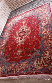 قالی دستبافت قدمت دار سیستانی ۱۲ متری