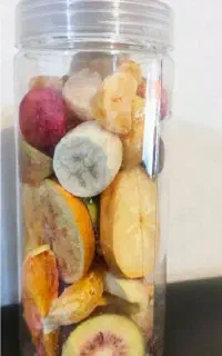 میوه خشک، بستنی خشک، دنبل کوهی خشک، فالوده خشک