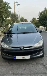پژو ۲۰۶ تیپ ۲ مدل ۸۹ شاسی سالم
