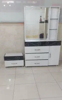 میزتوالت وپاتختی  ام دی اف
