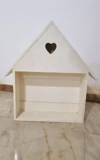 شلف چوبی مدل کلبه