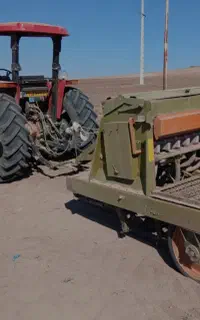 شخم زدن صاف زدن کشت گندم