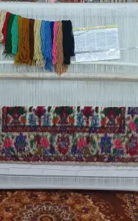 قالی نیمه کاره