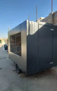 کاروان کمپر کافه سیار تک محور