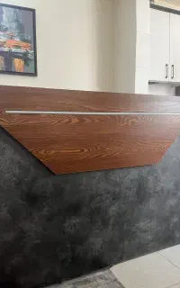 کانتر منشی و میز کار مدرن