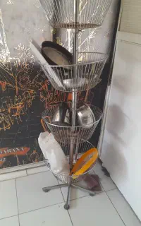 آبچکان ۴ طبقه چرخشی استیل