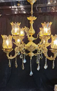 لوستر برنز ۴شاخه