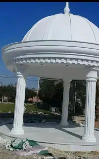 اجرای آلاچیق ،نما،سیمانکاری