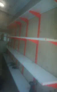 قفسه مغازه ایی عرض ۳۰ سانت پایه ۲ متر