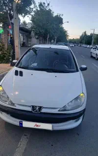 پژو ۲۰۶ تیپ ۲ فرانسه ۸۱ سفید