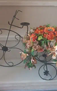 دوچرخه گل مصنوعی دست ساز
