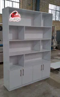 کمد دیواری کتابخانه شیک کد 104