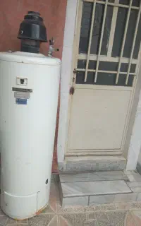 ابگرمکن گازی آزمایش ورق ۴سفید درحد نو