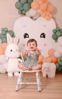 آتلیه عکاسی تولد و دندونی بدون ورودی و محدودیت