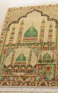 سجاده زری دار سه تیکه نو مناسب هدیه سوغاتی