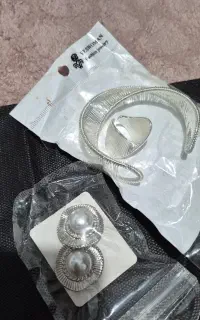ست دستبند و انگشتر و گوشواره