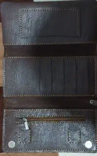 کیف چرم نو جادار